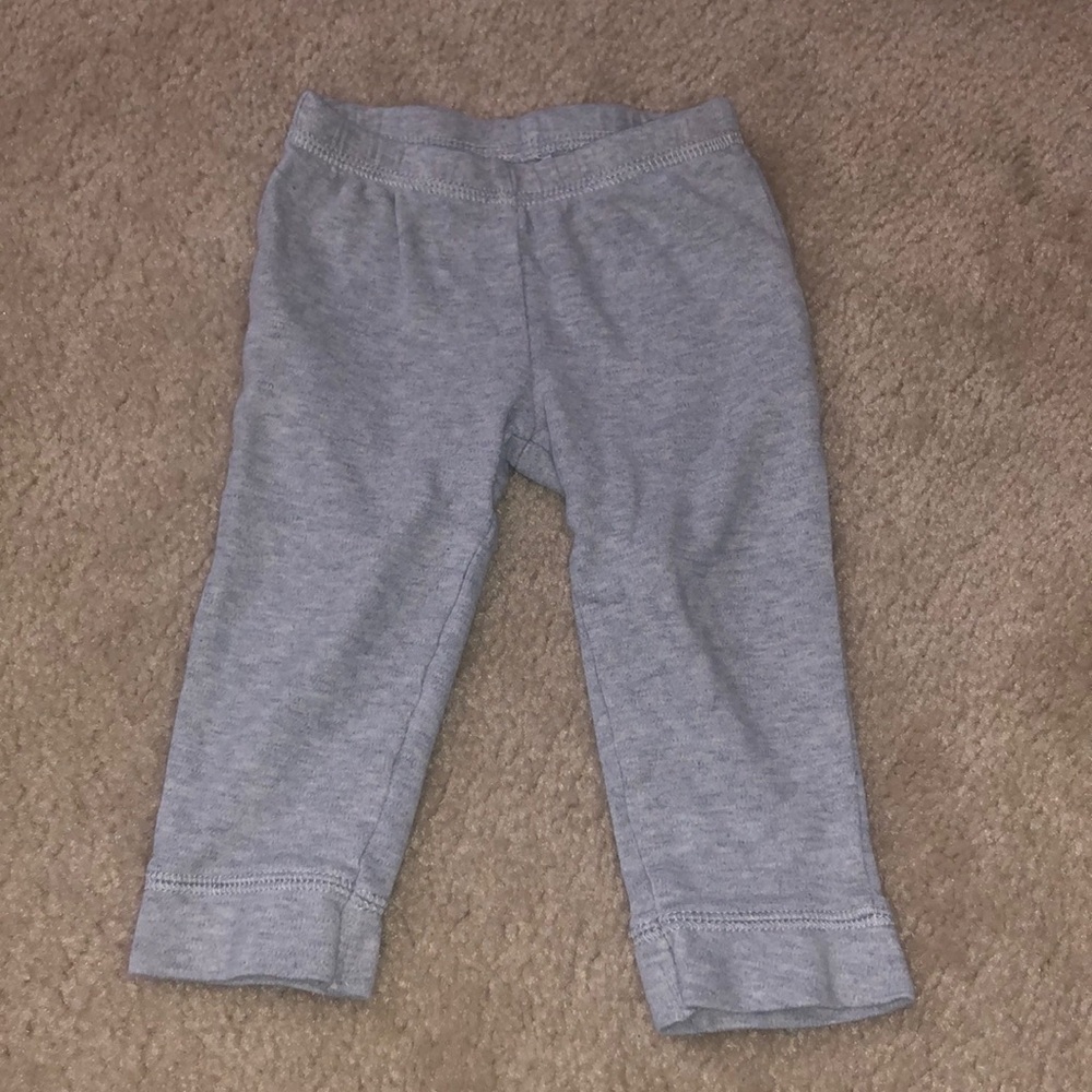 Infant Carters Gray Pants 12 months